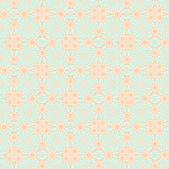 Funky Pattern Art Ornate Seamless Pattern Abstract Art Illustration Background Decoration