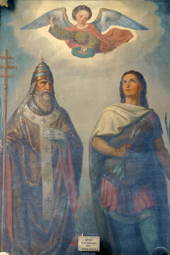 Saints Fabian and Sebastian, church of the Assumption of the Virgin Mary in Zlatar, Croatia