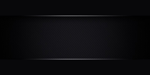 Abstract metallic silver shiny color black frame layout modern tech design template background