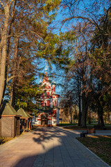 The Temple of Tsarevich Dmitry on the Blood in Uglich, Russia.