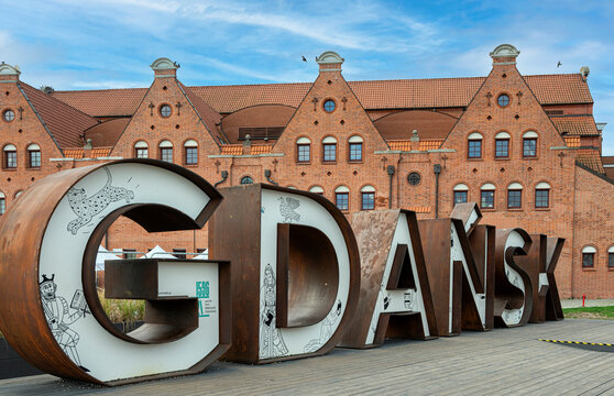 die Altstadt und andere Sehensw&uuml;rdigkeiten in Danzig Polen