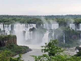 Fototapeta na wymiar cataratas do Iguaçu