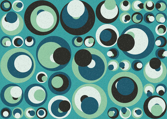 Abstract Geometric Pattern generative computational art illustration