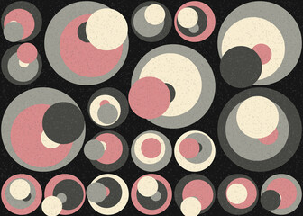 Abstract Geometric Pattern generative computational art illustration