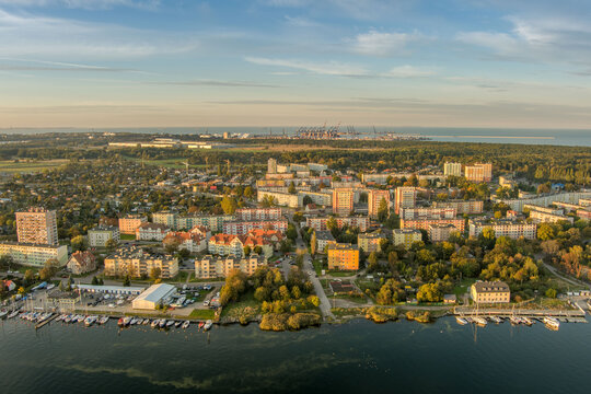 gdansk stogi from above