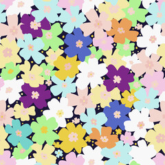 pattern with flowers