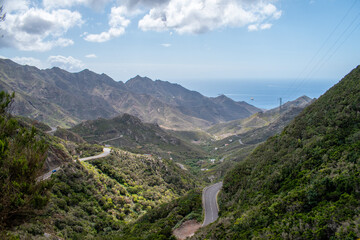 Naklejka premium Teneriffa Berge Meer