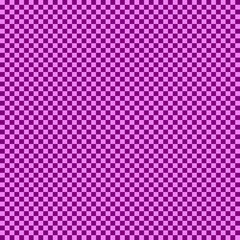 Checkerboard with very small squares. Purple and Violet colors of checkerboard. Chessboard, checkerboard texture. Squares pattern. Background.
