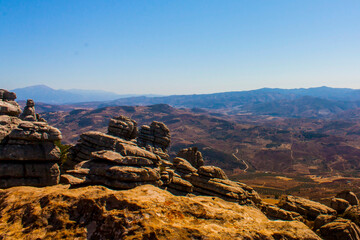 Torcal de Antequera, provincia de Málaga. Andalucía, España.