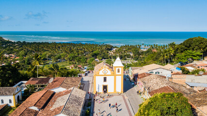 Church of Arraial D'ajuda - Historic Center of Arraial D'ajuda, Porto Seguro, Bahia