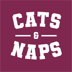 funny quote: cats & naps