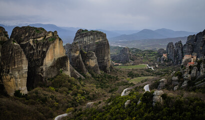 Meteora Unesco's world heritage