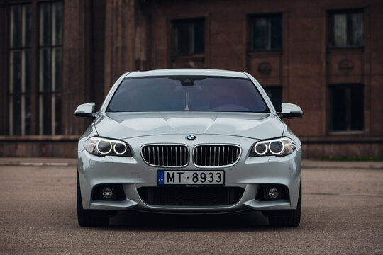 BMW 5 series F10 at the parking