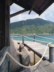 bridge over the river