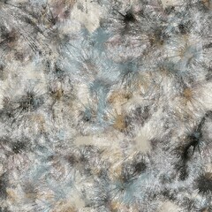 Seamless neutral and white grungy classic abstract surface pattern design for print. High quality illustration. Monochrome earth colored design with white pattern design overlay. Repeat graphic swatch