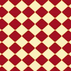 Red harlequin seamless pattern