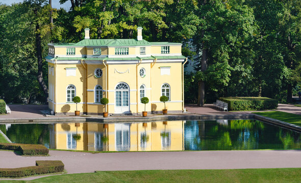Upper Bath Pavilion. Catherine Park. Tsarskoe Selo. St. Petersburg. Russia