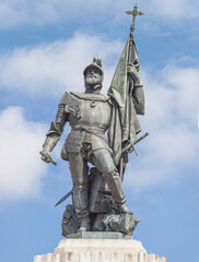 Hernan Cortes Monument, Medellin, Extremadura, Spain