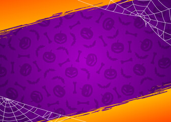 halloween background with abstract theme