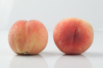 복숭아,과일,신선,여,름오브젝트,음식,잎