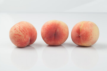복숭아,과일,신선,여,름오브젝트,음식,잎