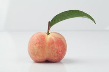 복숭아,과일,신선,여,름오브젝트,음식,잎