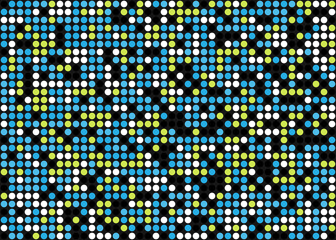 Obraz premium Abstract Geometric Pattern generative computational art illustration