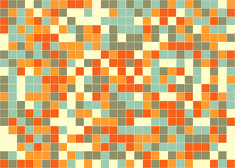 Abstract Geometric Pattern generative computational art illustration