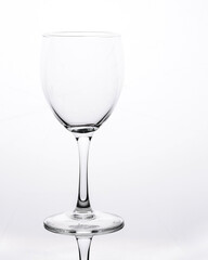 empty wine glass
