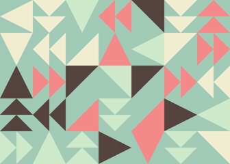 Abstract Geometric Pattern generative computational art illustration