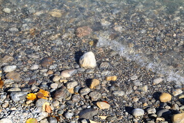 Rocks In The Wash, Nordegg, Alberta