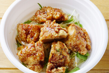 唐揚げ丼