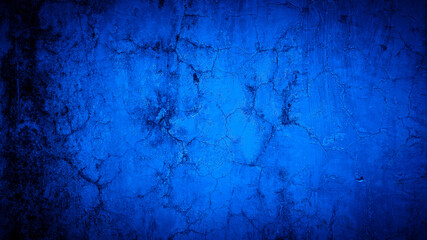 Obraz premium grunge background of blue wall color