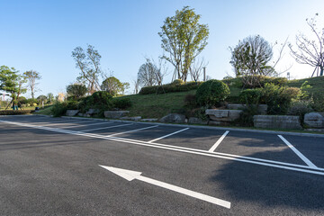 parking lot in city © THINK b