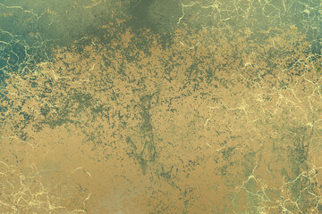 Golden Abstract  decorative paper texture  background  for  artwork  - Illustration