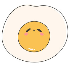 cute eggs illustration