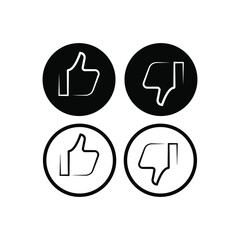 hand icon on white background	