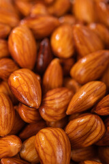 Closeup of tasty almond