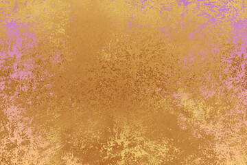 Golden Abstract  decorative paper texture  background  for  artwork  - Illustration