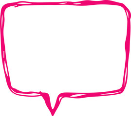 Speech bubble icon sign design