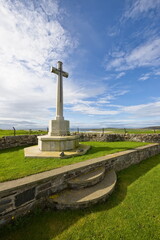 Cross of sacrifice at Kilchoman, Islay