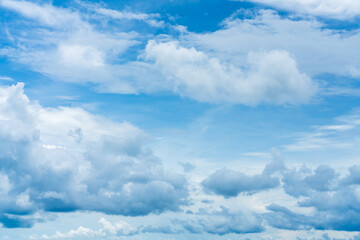 Blue sky and cloud background