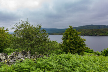 Fototapeta na wymiar Scotish Highland and Skye Island landscapes and views