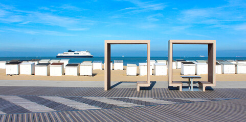 Calais la plage, Côte d'Opale / France	