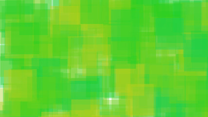 Hintergrund abstrakt 8K gelb grün weiss Quadrate Gitter Muster weich