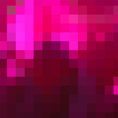 Pink and purple mosaic background. Vector illustration