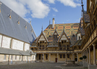 Naklejka premium Hospices de Beaune