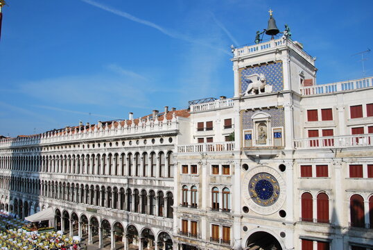 ムーア人の時計塔  Torre del'Orologio ヴェネツィア・サン・マルコ広場