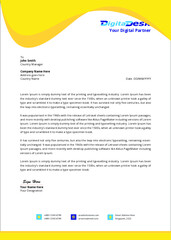 Corporate Business letterhead Template