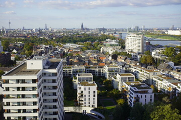
Panoramic view of Cologne, Germany.
